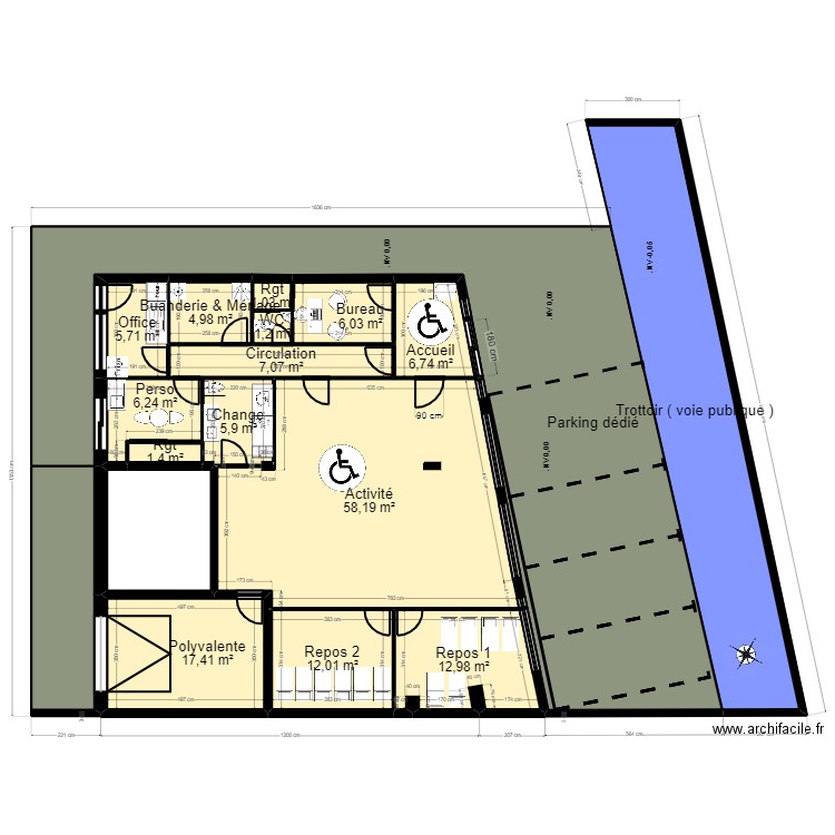 B91V159P projet. Plan de 0 pièce et 0 m2