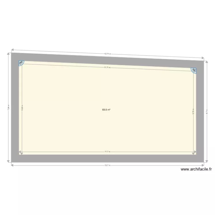 Plan de masse brut bas. Plan de 