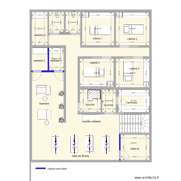 HOTEL SPA 2. Plan de 0 pièce et 0 m2