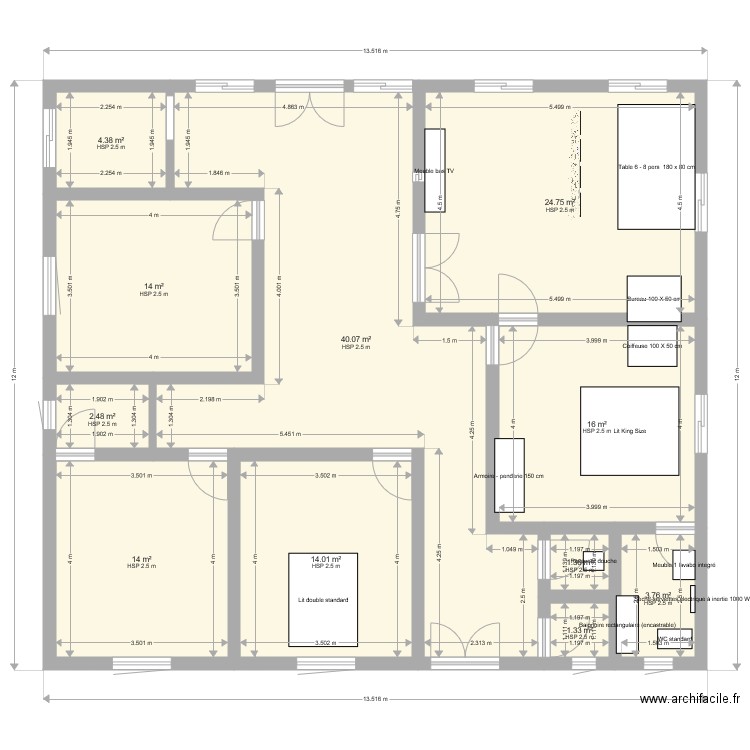 AWA DIAO. Plan de 0 pièce et 0 m2