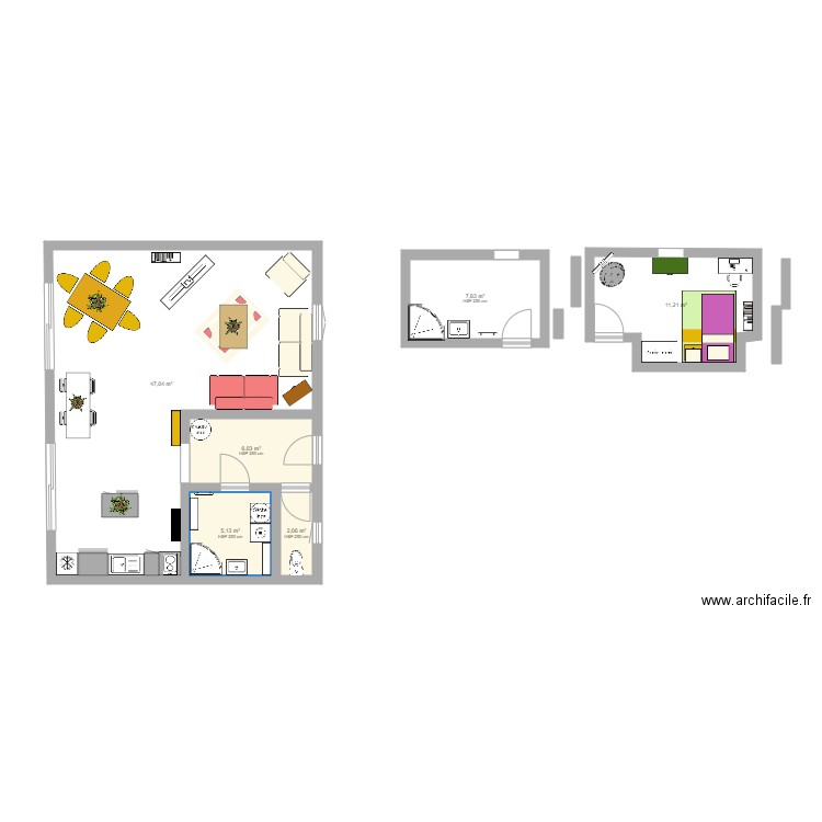 Bigard RDC. Plan de 0 pièce et 0 m2