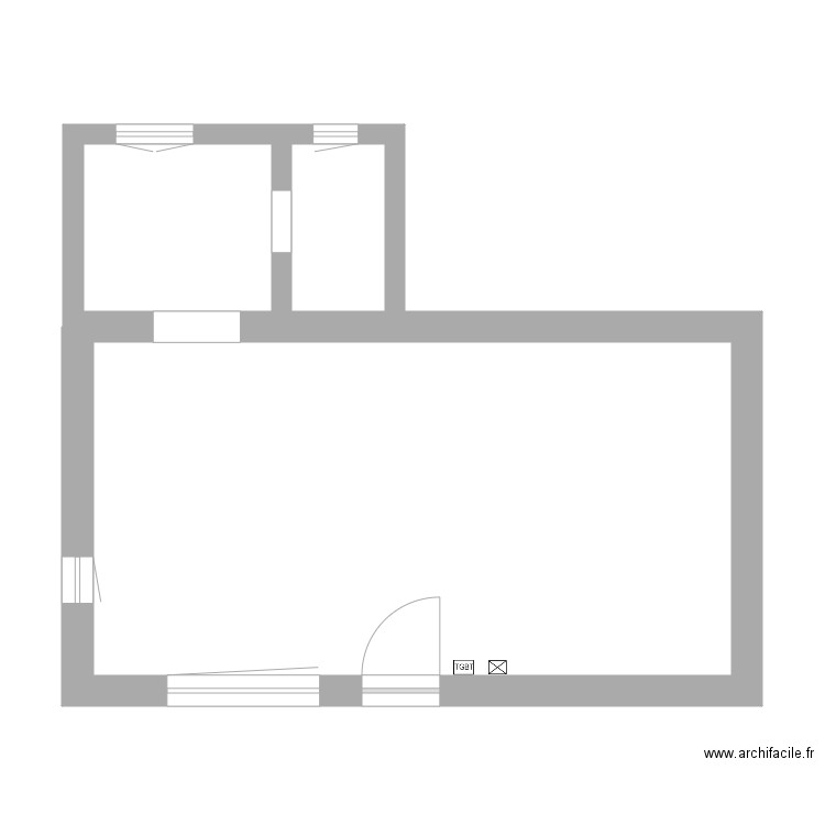 Gite rez elec. Plan de 0 pièce et 0 m2