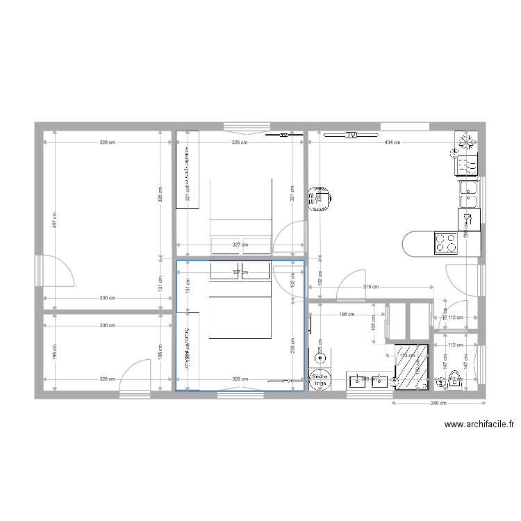 chalet clefcy 6. Plan de 0 pièce et 0 m2