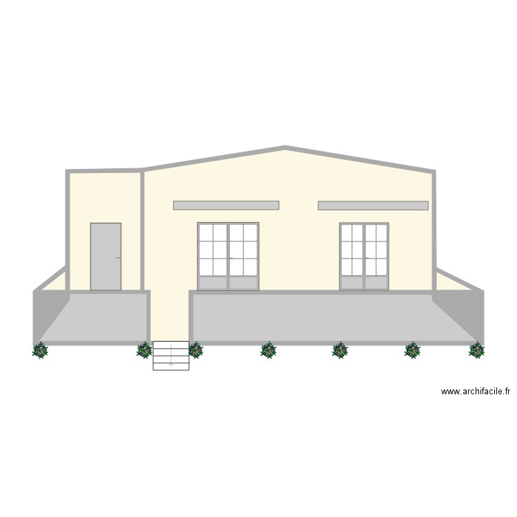 Facade royal park. Plan de 0 pièce et 0 m2