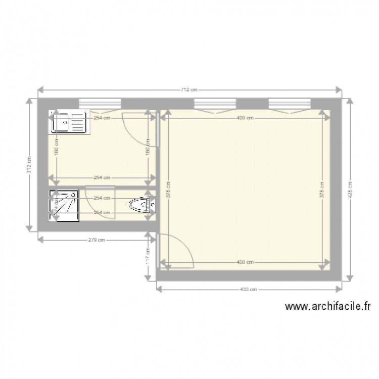 Plan. Plan de 0 pièce et 0 m2