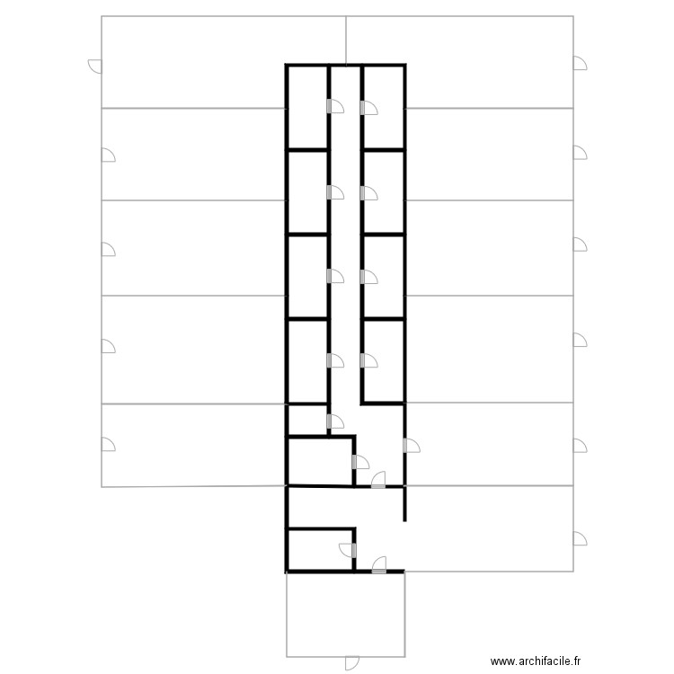 canés corso principal. Plan de 0 pièce et 0 m2