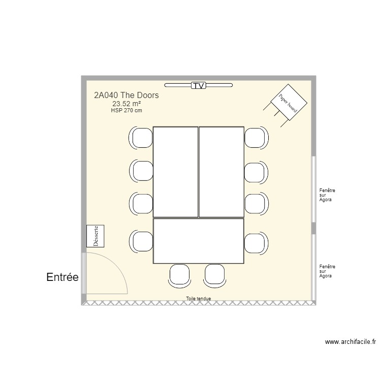 2A020 The Doors FS. Plan de 0 pièce et 0 m2