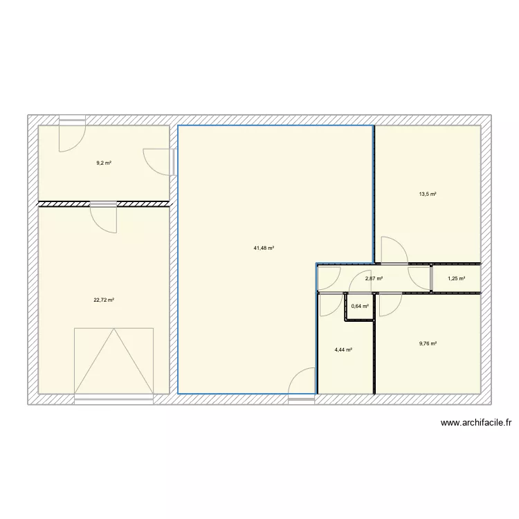 plan rdc superficies. Plan de 