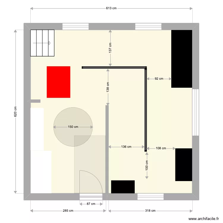 Gare du picodon. Plan de 