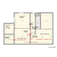 Marnaz Maison 1er &eacute;tage avec isolation 10cm murs ext&eacute;rieurs