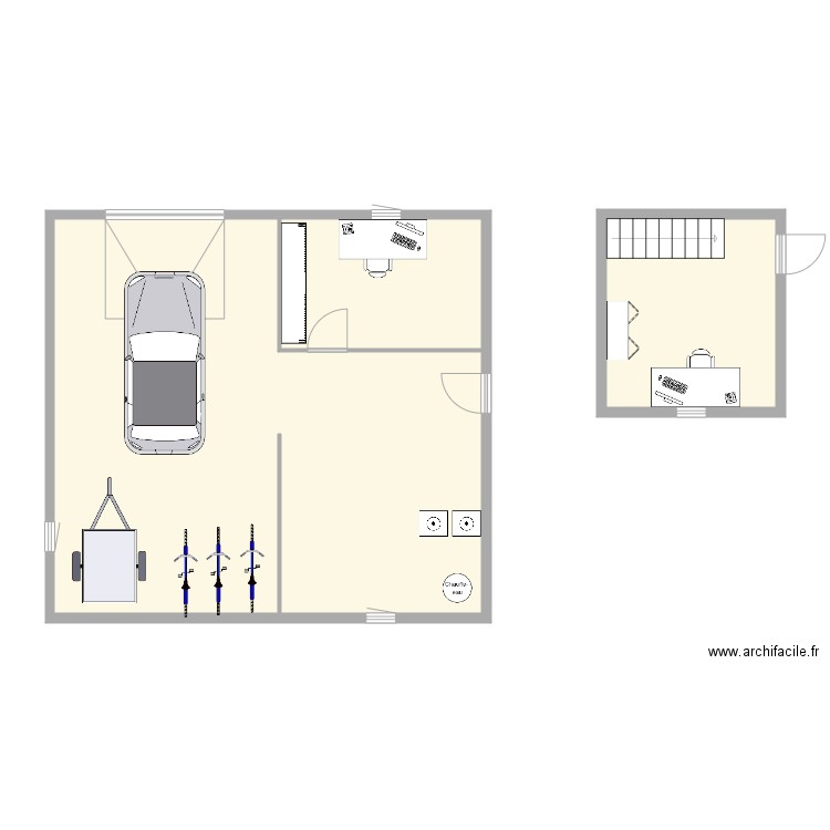 PETITCLERC 2. Plan de 0 pièce et 0 m2