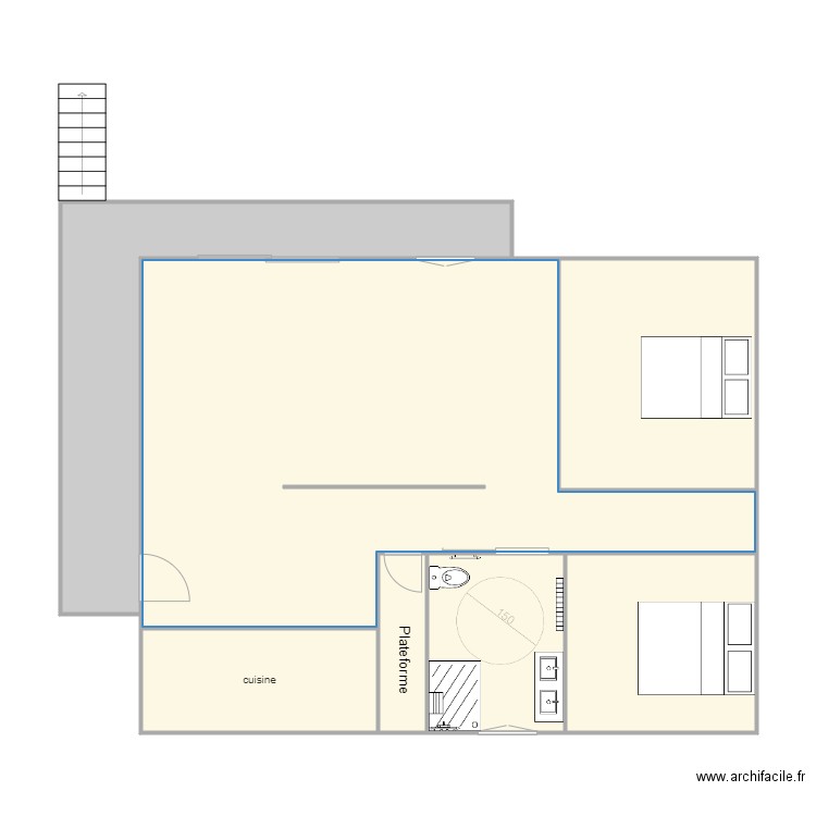 briot. Plan de 0 pièce et 0 m2