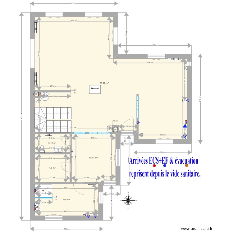 RDC finale dammarie. Plan de 0 pièce et 0 m2