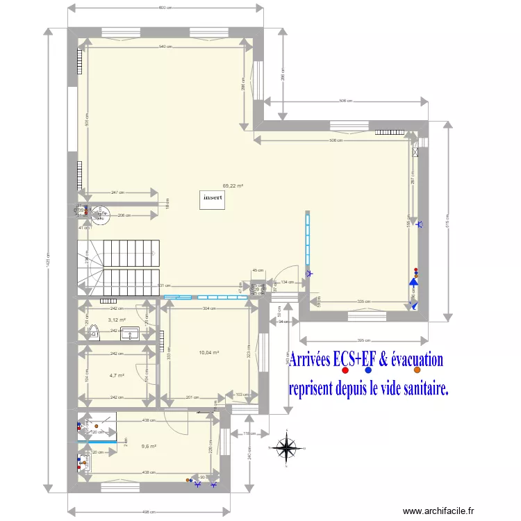 RDC finale dammarie. Plan de 