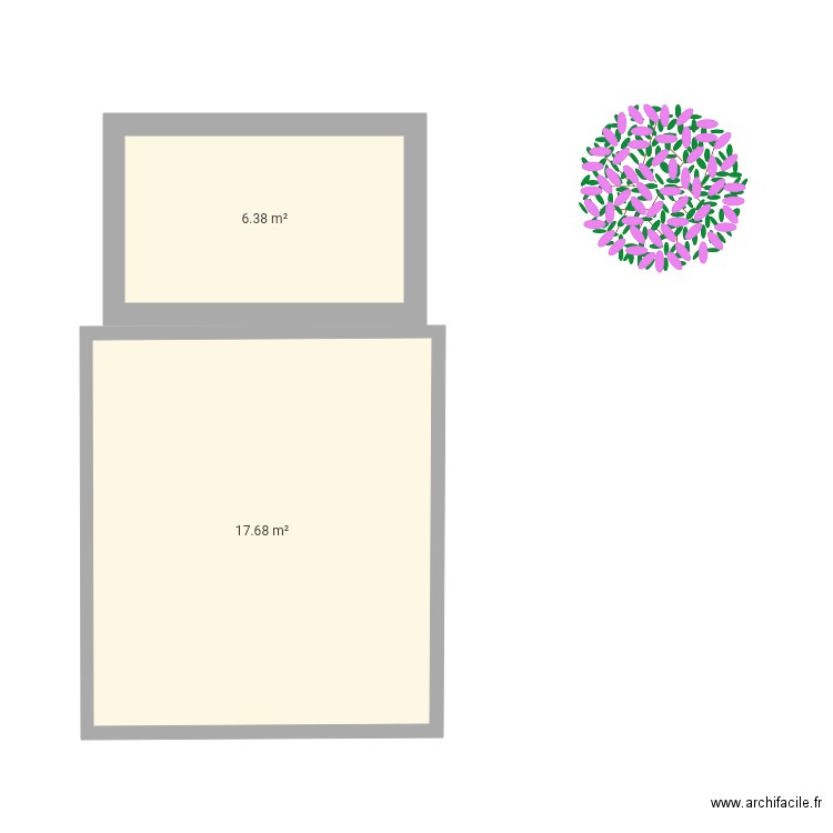Mazet mesure janvier 19 essai4. Plan de 0 pièce et 0 m2