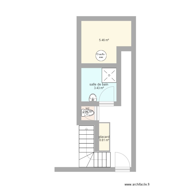 saint genies rdc. Plan de 0 pièce et 0 m2