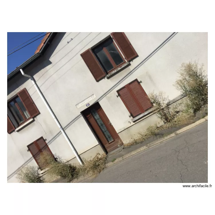 facade photo . Plan de 