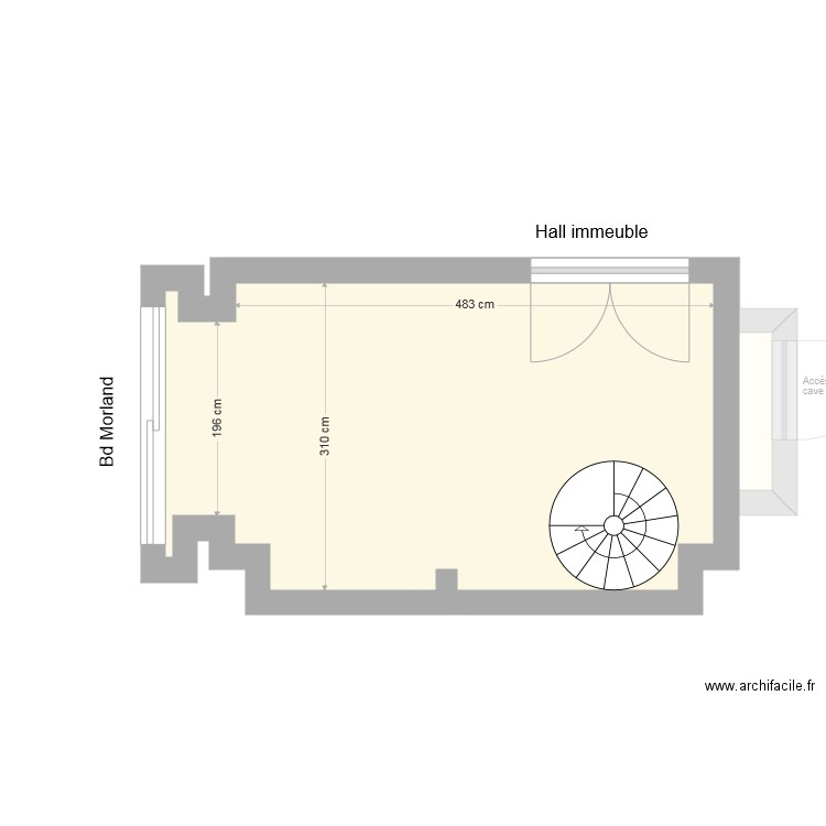 MORLAND. Plan de 0 pièce et 0 m2