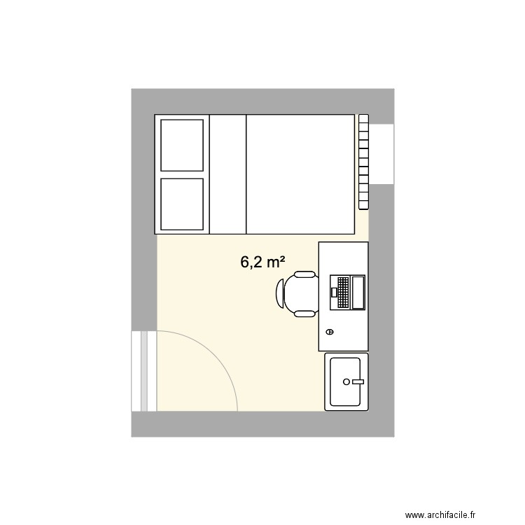 Chambre2021 2022. Plan de 0 pièce et 0 m2