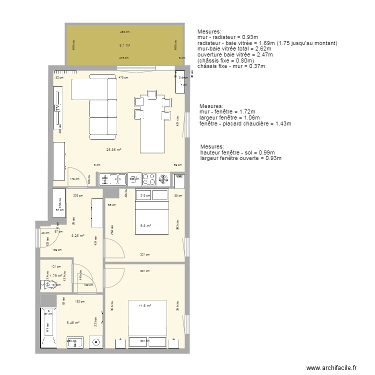 Appartement mimi 2. Plan de 0 pièce et 0 m2