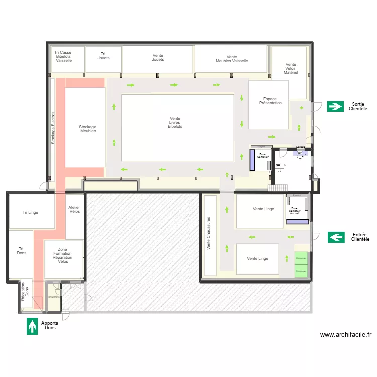 Projet Am&eacute;nagement V3g 2023-07-02. Plan de 