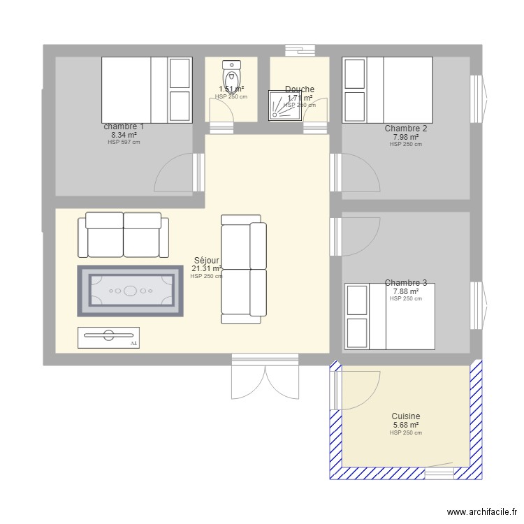 Plan de maison Sp. Plan de 0 pièce et 0 m2