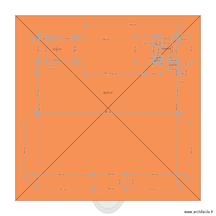 PlanMekteb11-0. Plan de 13 pièces et 124 m2