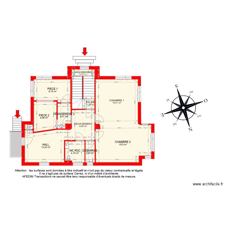 BI 7506 RDC. Plan de 0 pièce et 0 m2