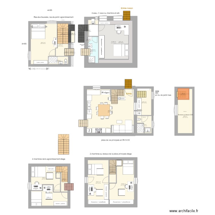 maison Lancey2. Plan de 0 pièce et 0 m2