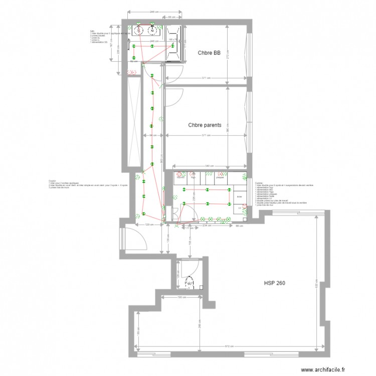 Plan électrique SELLE 6 juin. Plan de 0 pièce et 0 m2