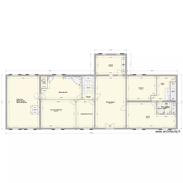 1878 et 1868. Plan de 