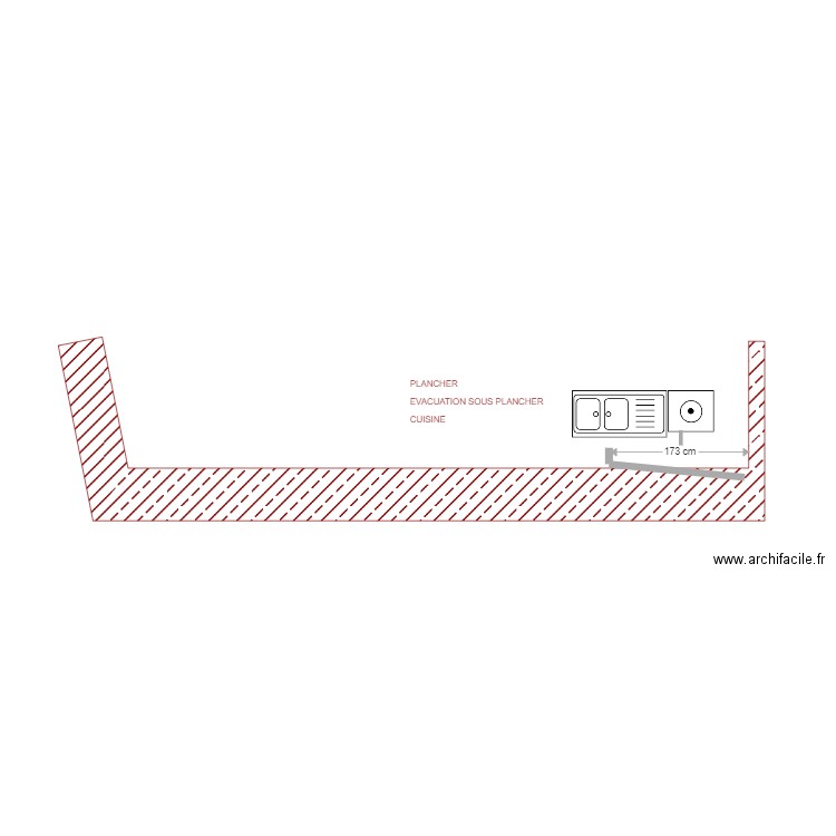 EVACUATION CUISINE. Plan de 0 pièce et 0 m2