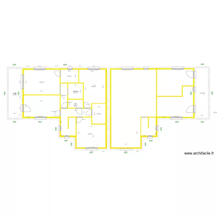 SAINT JULIEN étage . Plan de SAINT JULIEN étage . Plan de