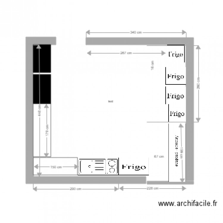 marins. Plan de 0 pièce et 0 m2