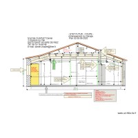 Etat Futur Aménagement du garage Coupe C C 