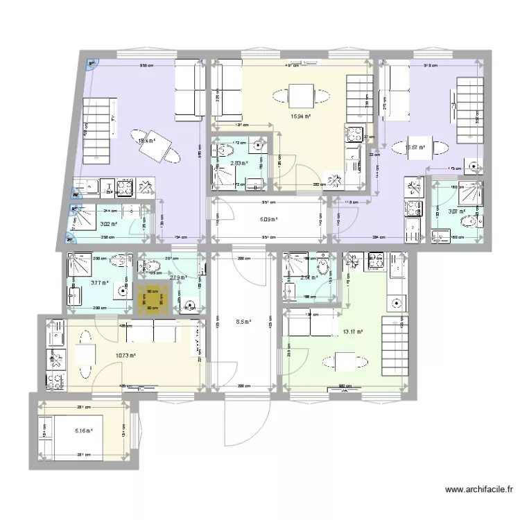 Lónyai plan version Jean Sebastien. Plan de Lónyai plan version Jean Sebastien. Plan de