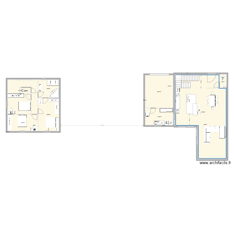 plan etage 2 terminer. Plan de 0 pièce et 0 m2