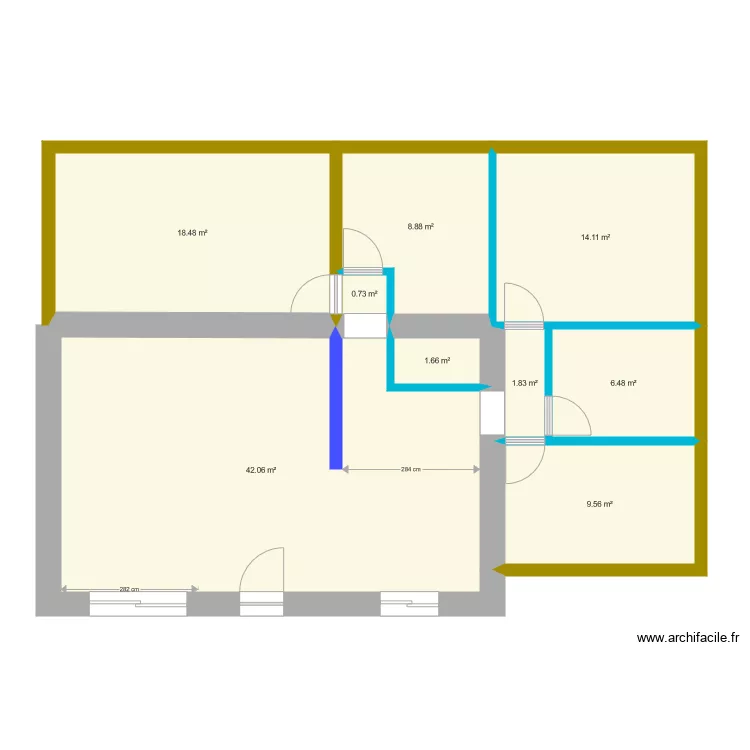 Maison les jaunais extension test v3. Plan de Maison les jaunais extension test v3. Plan de