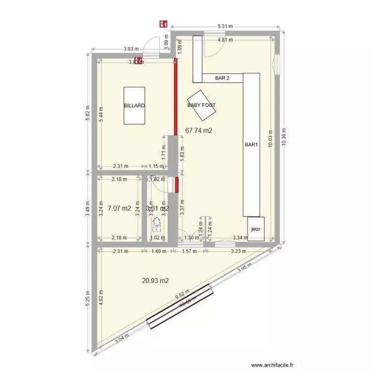 bar tabac DU MIDI Place de l ancienne Mairie 30190 MOUSSAC. Plan de 