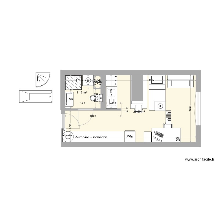 Appartement Cédric à Saint Maur Des Fossés. Plan de 0 pièce et 0 m2