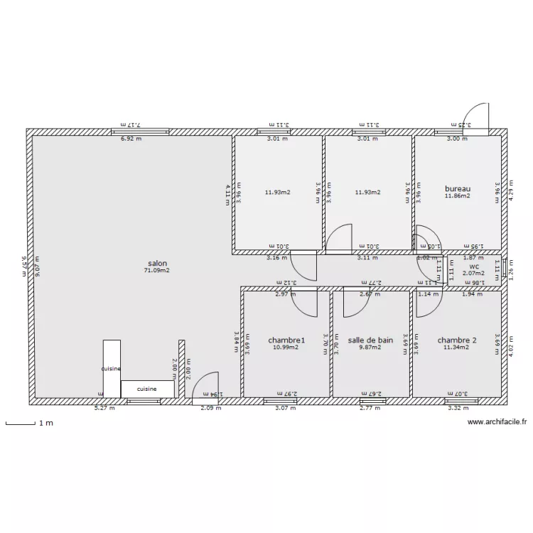 maison en bois rita. Plan de 