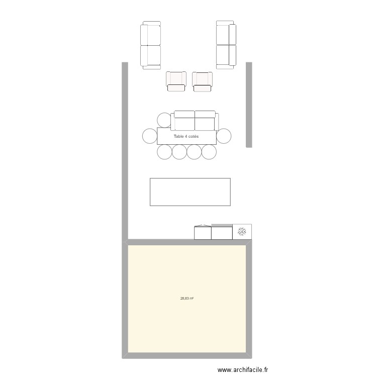 MAISON. Plan de 0 pièce et 0 m2