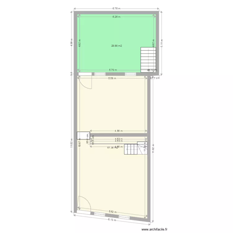 Brignais rdc. Plan de Brignais rdc. Plan de