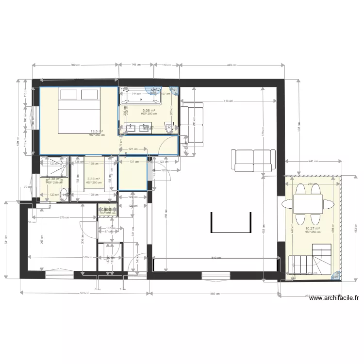 tachou 9. Plan de 