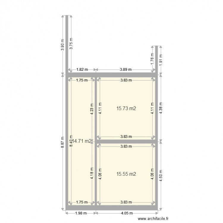 Puccini REZ. Plan de 0 pièce et 0 m2