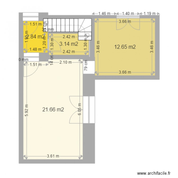 St Etienne Rdch rénové. Plan de 0 pièce et 0 m2