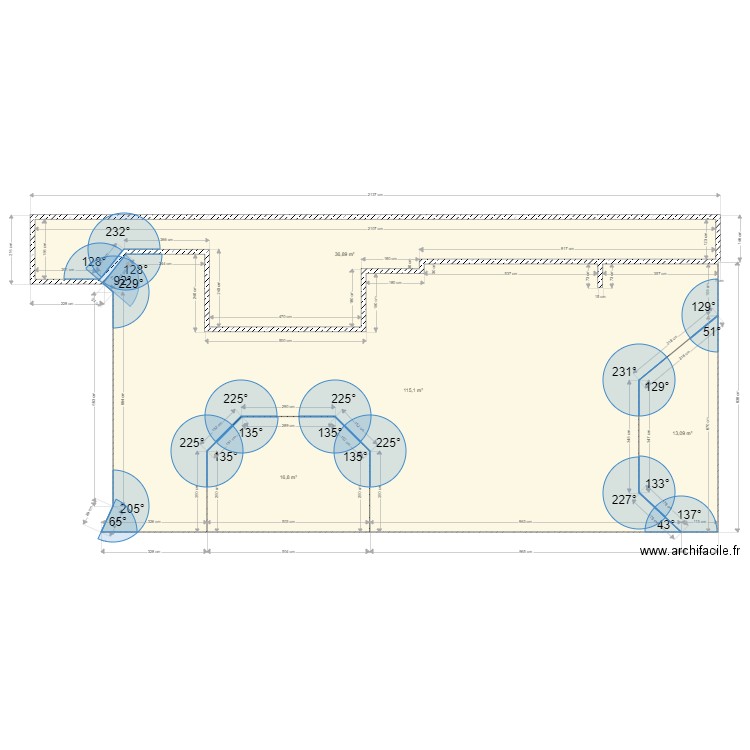 Vochot. Plan de 0 pièce et 0 m2