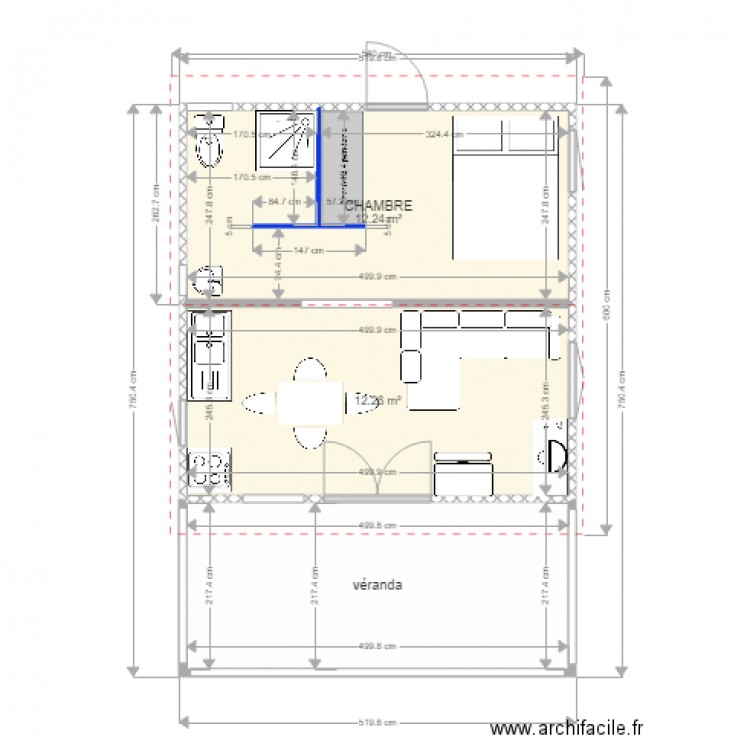  BLOBLO MODIF. Plan de 0 pièce et 0 m2