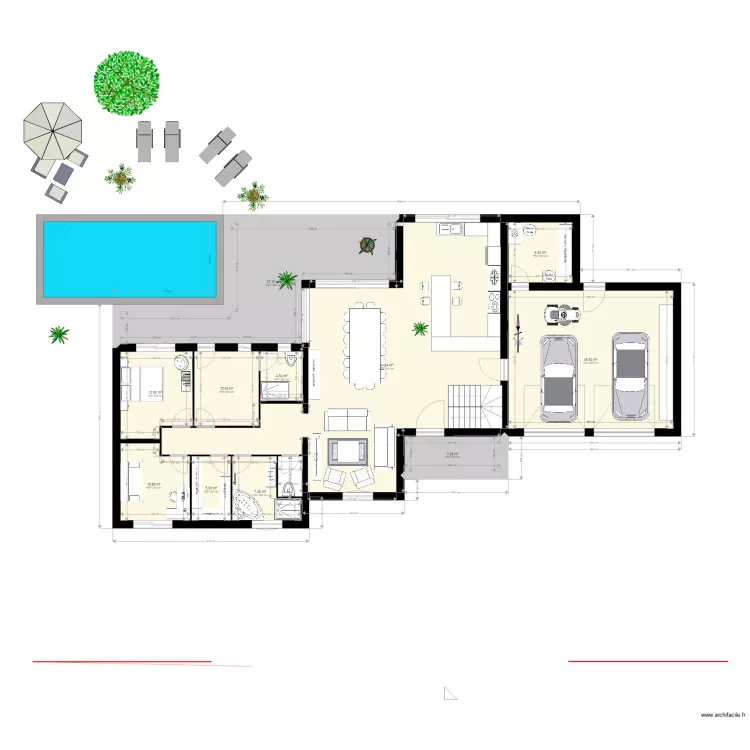 Projet maison v9. Plan de 