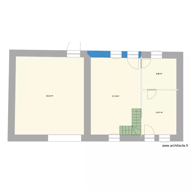 16 sanguilles apres 1er travaux. Plan de 16 sanguilles apres 1er travaux. Plan de